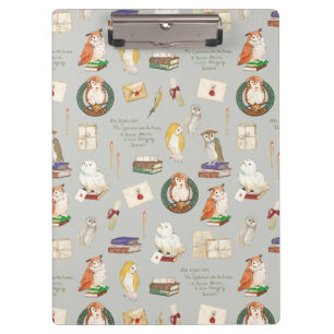 HARRY POTTER™ Owl Letter Pattern Clipboard