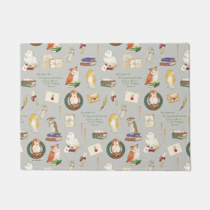 HARRY POTTER™ Owl Letter Pattern Doormat