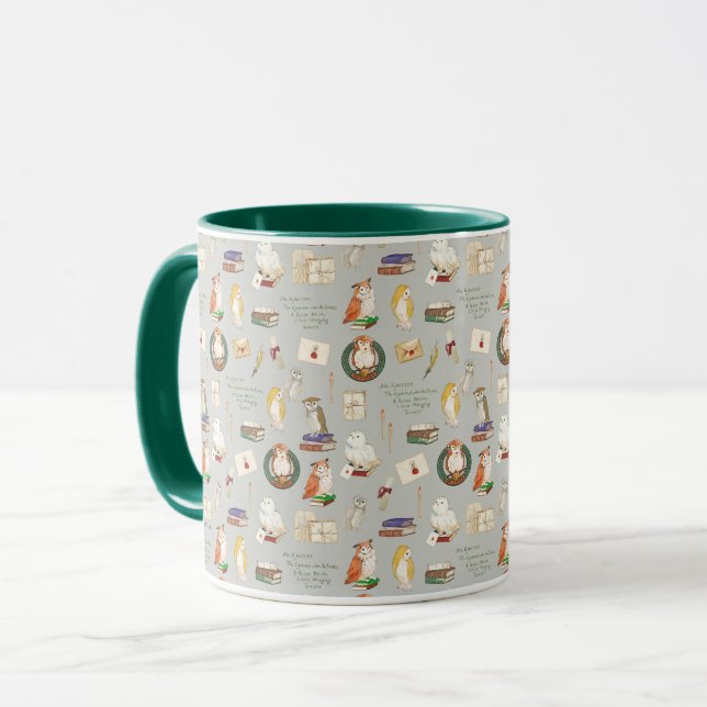 HARRY POTTER™ | Owl Letter Pattern Mug (Front Left)