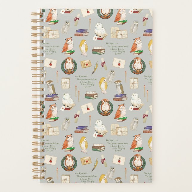 HARRY POTTER™ | Owl Letter Pattern Planner (Front)