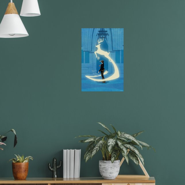 HARRY POTTER™ Patronus Painting Poster (Living Room 1)