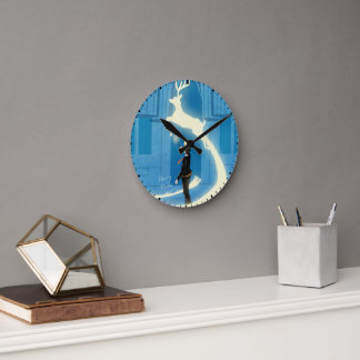 HARRY POTTER™ Patronus Painting Round Clock