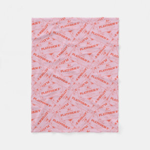 HARRY POTTER™   Platforn 9 3/4 Train Tickets Fleece Blanket
