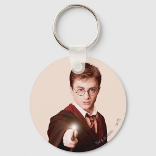 Harry Potter Points Wand Key Ring