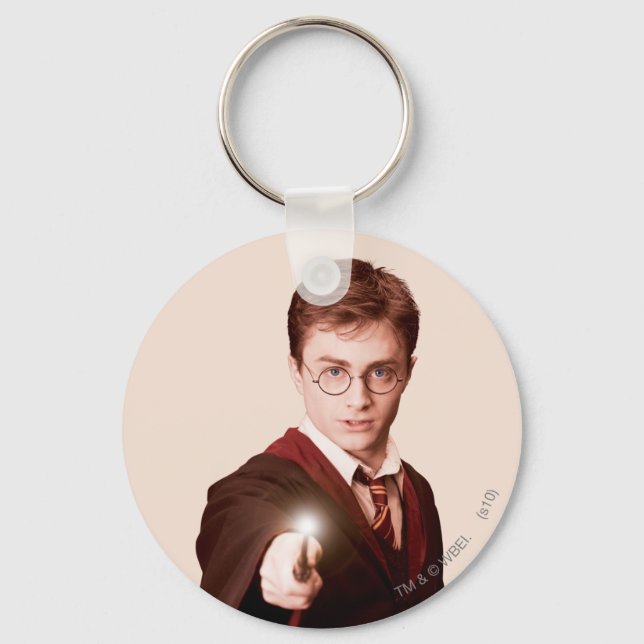 Harry Potter Points Wand Key Ring (Front)