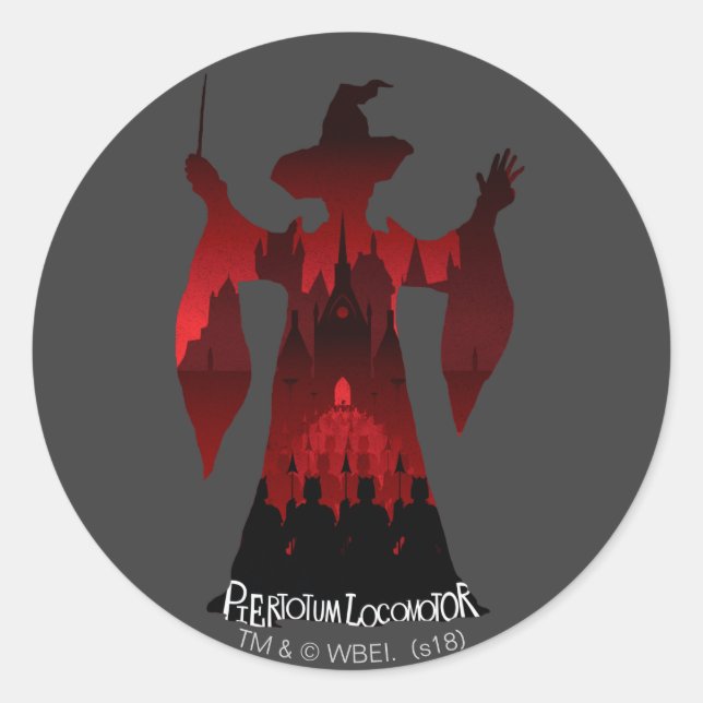Harry Potter | Professor McGonagall's Statue Army Classic Round Sticker (Front)