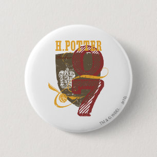 Harry Potter   QUIDDITCH™ 6 Cm Round Badge
