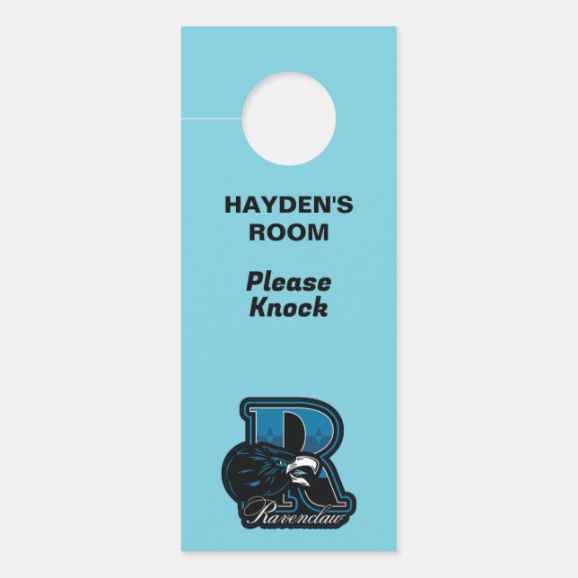 HARRY POTTER™ | RAVENCLAW™ Athletic Badge Door Hanger (Front)