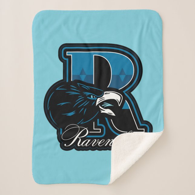HARRY POTTER™ | RAVENCLAW™ Athletic Badge Sherpa Blanket (Front)