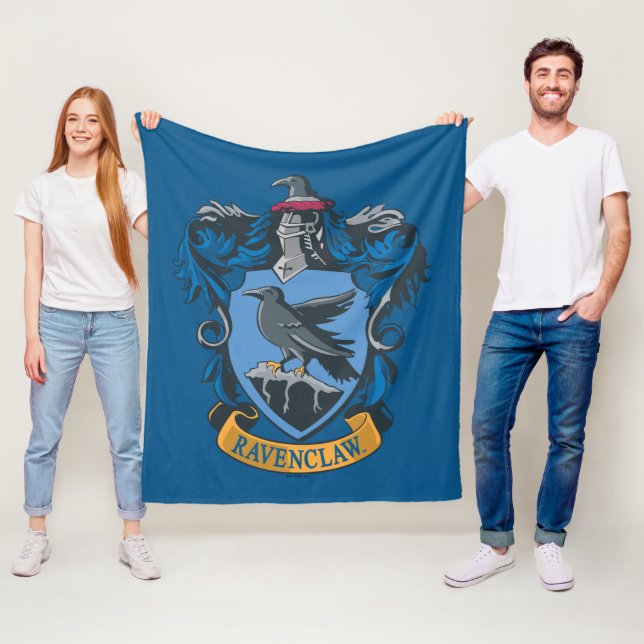 Harry Potter | Ravenclaw Coat of Arms Fleece Blanket (In Situ)