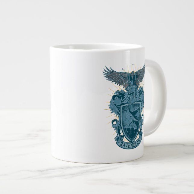 Harry Potter | Ravenclaw Crest Large Coffee Mug (Front Right)
