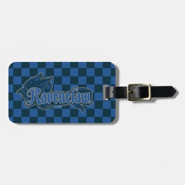 Harry Potter | Ravenclaw Eagle Graphic Luggage Tag (Front Horizontal)