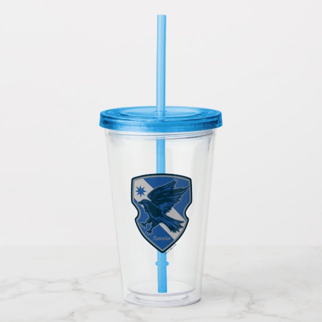 Harry Potter | Ravenclaw House Pride Crest Acrylic Tumbler (Front)