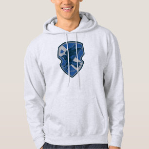 Harry Potter   Ravenclaw House Pride Crest Hoodie