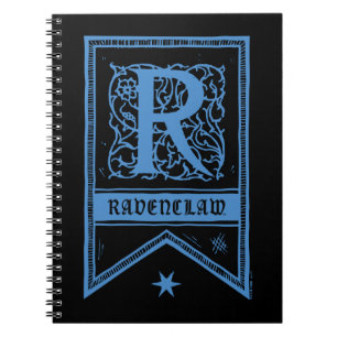 Harry Potter   Ravenclaw Monogram Banner Notebook