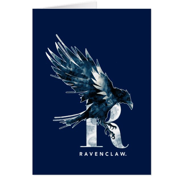 Harry Potter | RAVENCLAW™ Raven Watercolor (Front)