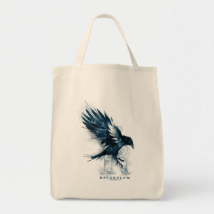 Harry Potter   RAVENCLAW™ Raven Watercolor Tote Bag