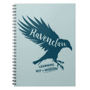 Harry Potter   RAVENCLAW™ Silhouette Typography Notebook