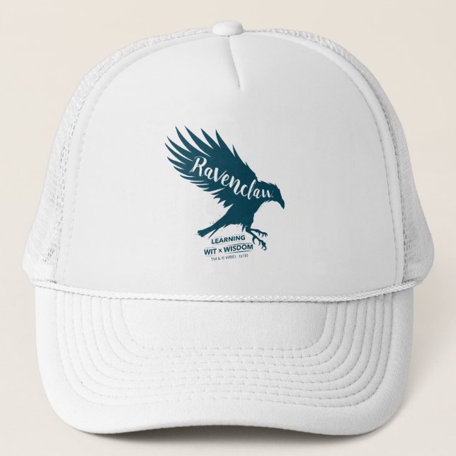 Harry Potter | RAVENCLAW™ Silhouette Typography Trucker Hat (Front)