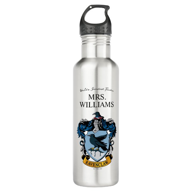 Harry Potter | Ravenclaw Teacher Personalised 710 Ml Water Bottle (Front)