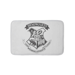 Harry Potter Retro Hogwarts Crest Bath Mat
