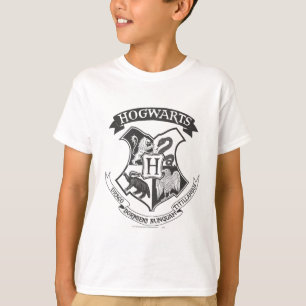 Harry Potter Retro Hogwarts Crest T-Shirt