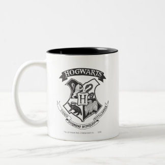 Harry Potter | Retro Hogwarts Crest Two-Tone Coffee Mug