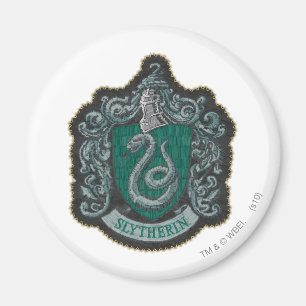 Harry Potter   Retro Mighty Slytherin Crest Magnet