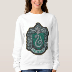 Harry Potter Retro Mighty Slytherin Crest Sweatshirt