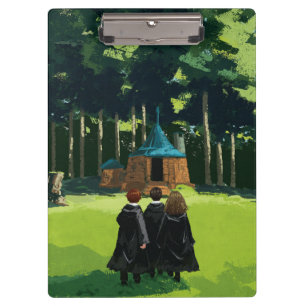 HARRY POTTER™, Ron, & Hermione at Hagrid's Hut Clipboard