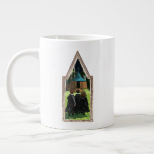HARRY POTTER™, Ron, & Hermione at Hagrid's Hut Large Coffee Mug