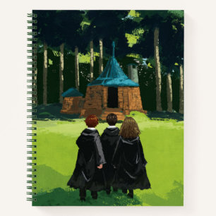 HARRY POTTER™, Ron, & Hermione at Hagrid's Hut Notebook