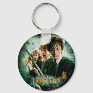 Harry Potter Ron Hermione Dobby Group Shot Key Ring