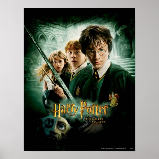 Harry Potter Ron Hermione Dobby Group Shot Poster Zazzle Co Uk