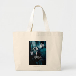 Harry Potter Ron Hermione In Forest Large Tote Bag