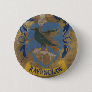 Harry Potter   Rustic Ravenclaw Painting 6 Cm Round Badge