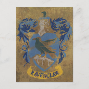 Harry Potter Rustic Ravenclaw Painting Postcard