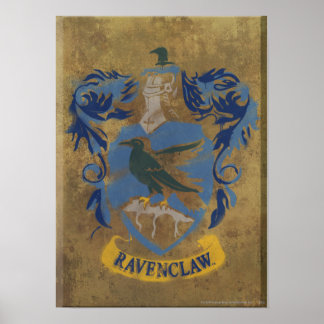Harry Potter | Rustic Ravenclaw Painting Poster