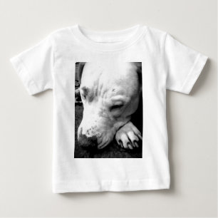 harry potter scar dog white pit bull baby T-Shirt