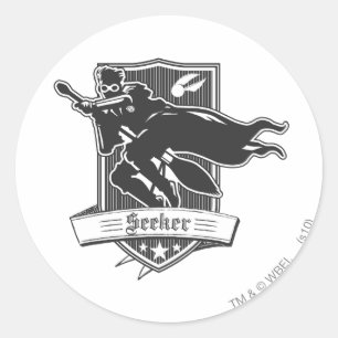 Harry Potter   Seeker Badge Classic Round Sticker