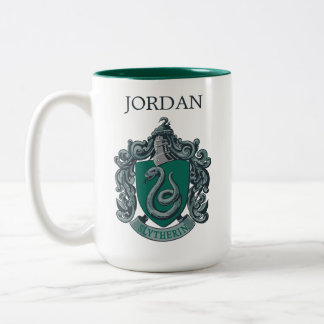 Harry Potter | Slytherin Crest | Add Your Name Two-Tone Coffee Mug
