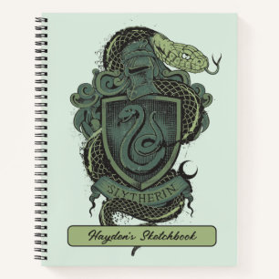 Harry Potter   Slytherin Crest Drawing Notebook