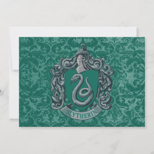 Harry Potter Slytherin Crest Green Card