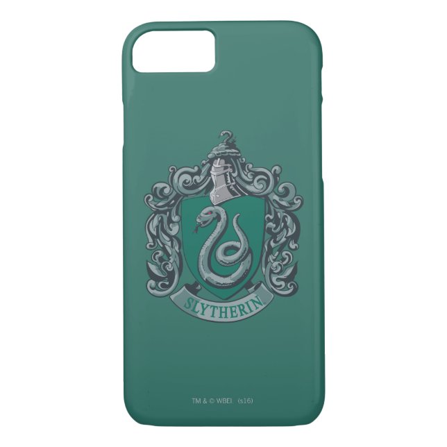 Harry Potter | Slytherin Crest Green Case-Mate iPhone Case (Back)