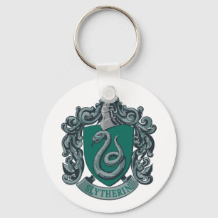 Harry Potter   Slytherin Crest Green Key Ring