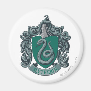 Harry Potter Slytherin Crest Green Magnet