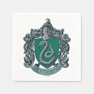 Harry Potter Slytherin Crest Green Napkin