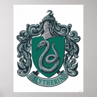 Harry Potter | Slytherin Crest Green Poster
