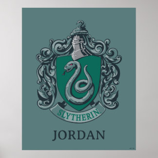 Harry Potter | Slytherin Crest Green Poster