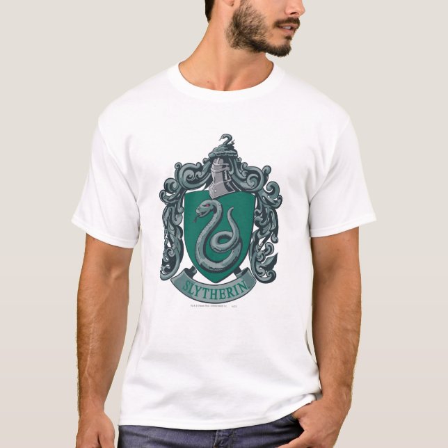 Harry Potter | Slytherin Crest Green T-Shirt (Front)